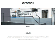 Tablet Screenshot of aktifmak.com